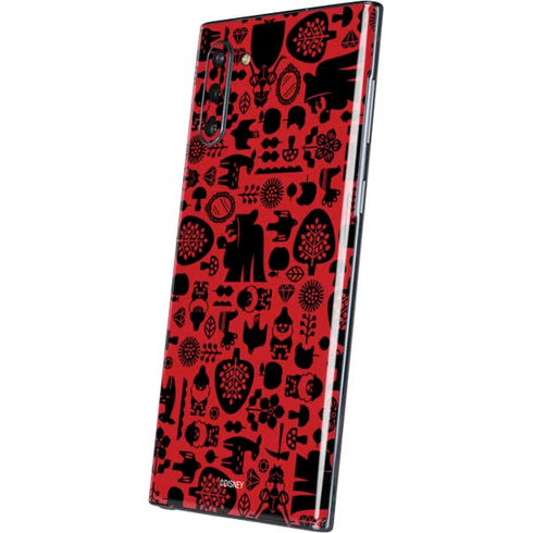 Disney Snow White Icon Pattern Galaxy Note 10 Skin